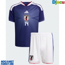 Japan Junya Ito #14 Domaci Dres za djecu SP 2026 Kratak Rukav (+ Kratke hlače)
